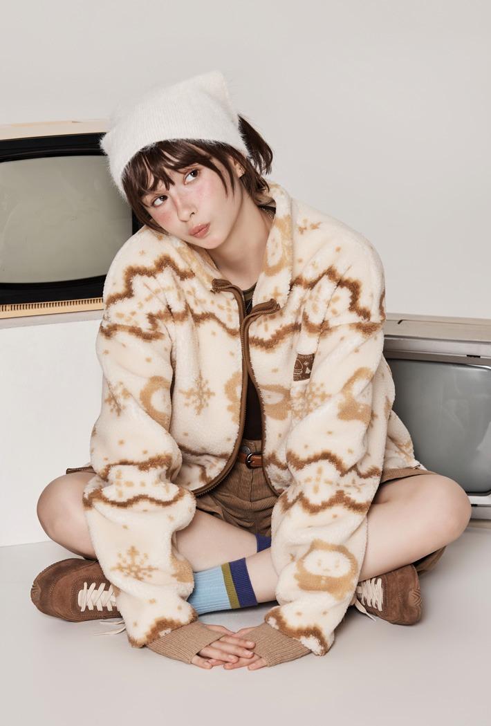 [망그러진곰] 덤블 플리스_SPFZF4VU06