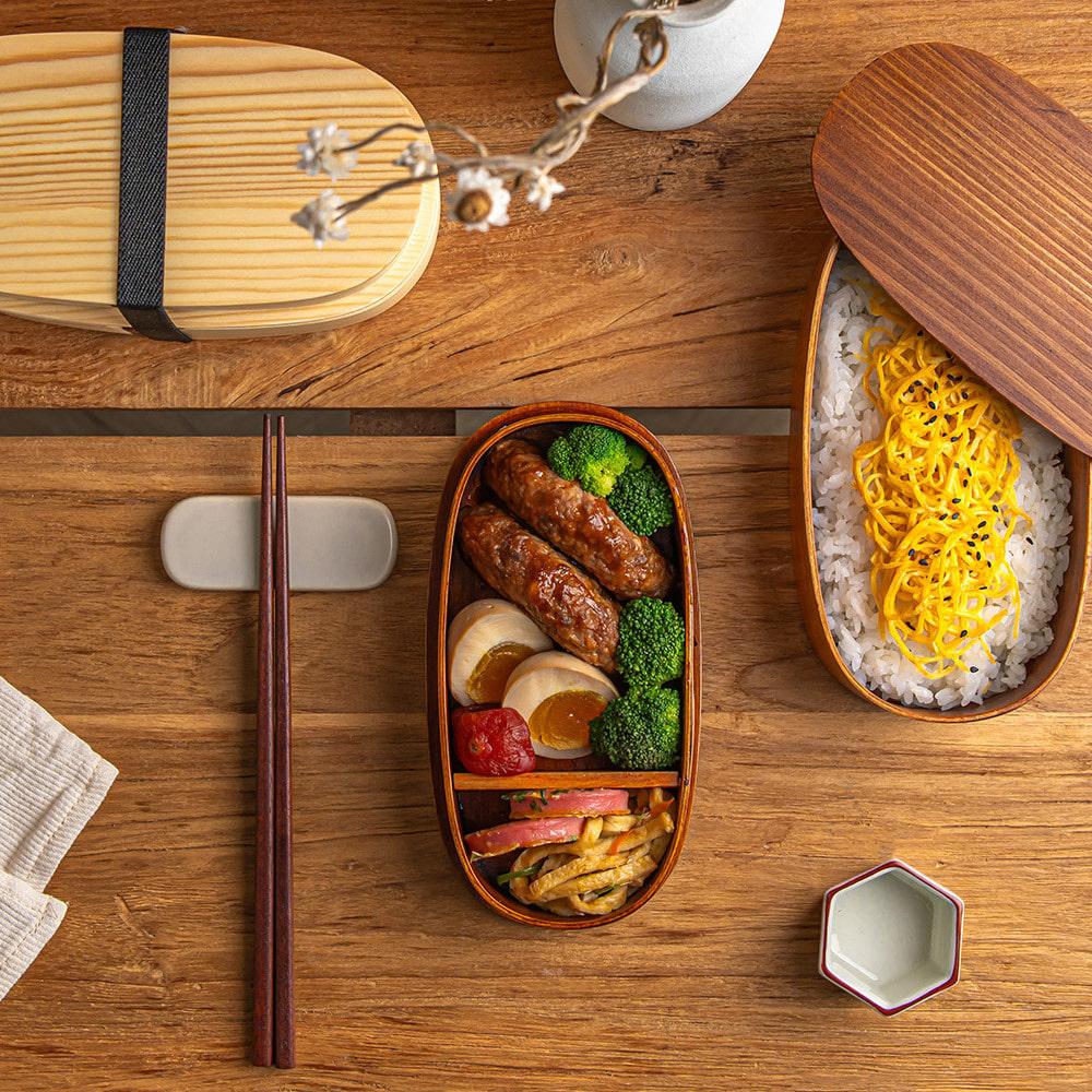 [코지테이블] 다크우드 1단 도시락