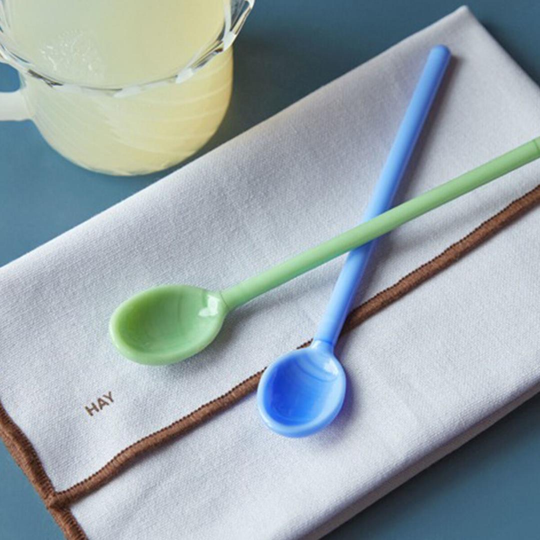 [HAY] Glass Spoons Mono Set of 2 글래스 스푼 모노 (541010)