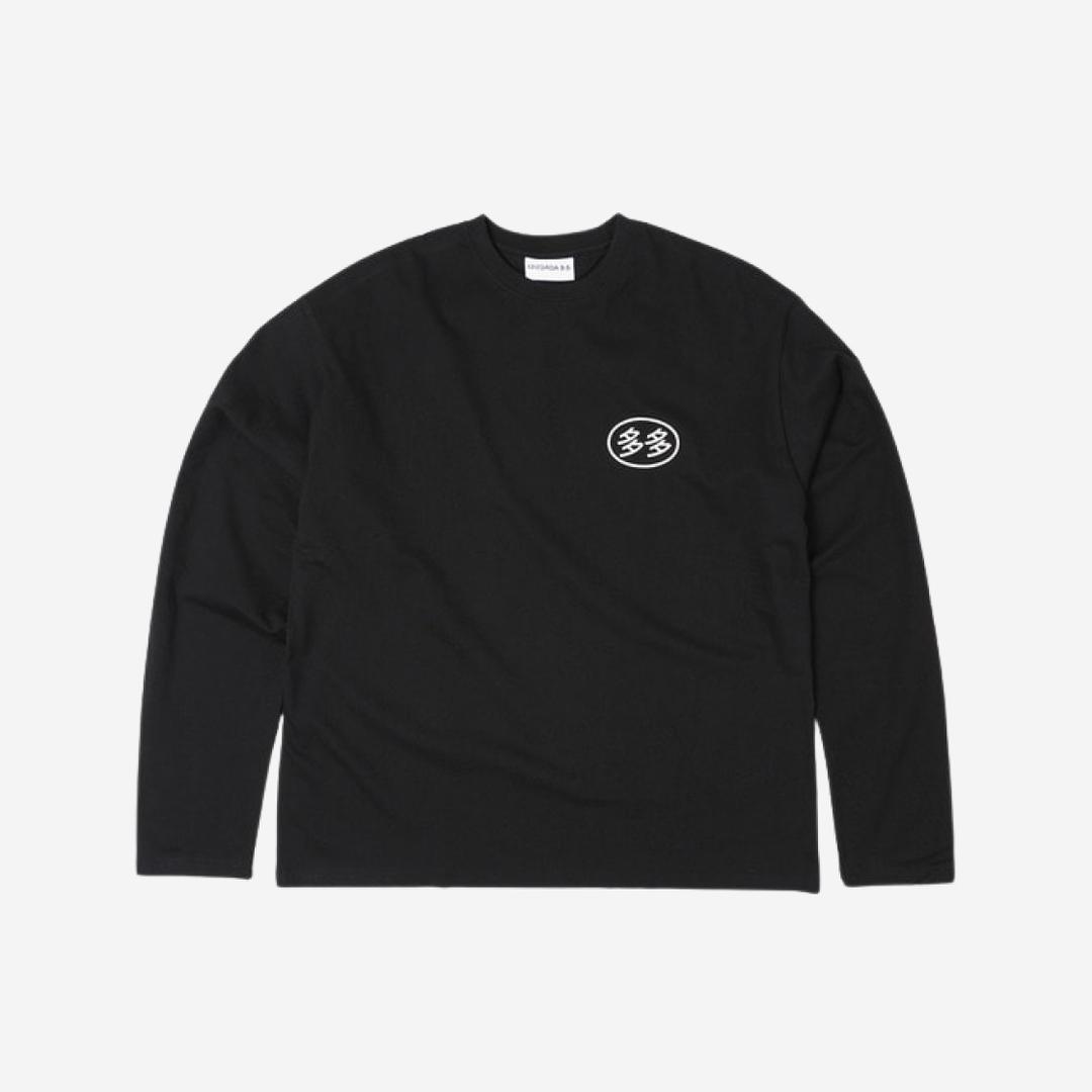 Dada Logo LS T-Shirt Black