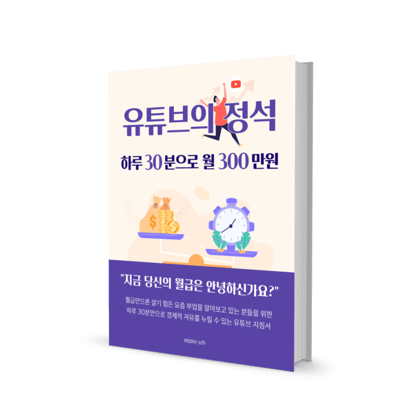 🔒 비밀특가🔒 유튜브의 정석 ★선착순 할인★