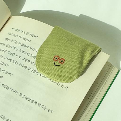 책벌레 자석 책갈피 패브릭 인형 북마크📕🐛