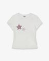 CHECK STAR TEE [WHITE]