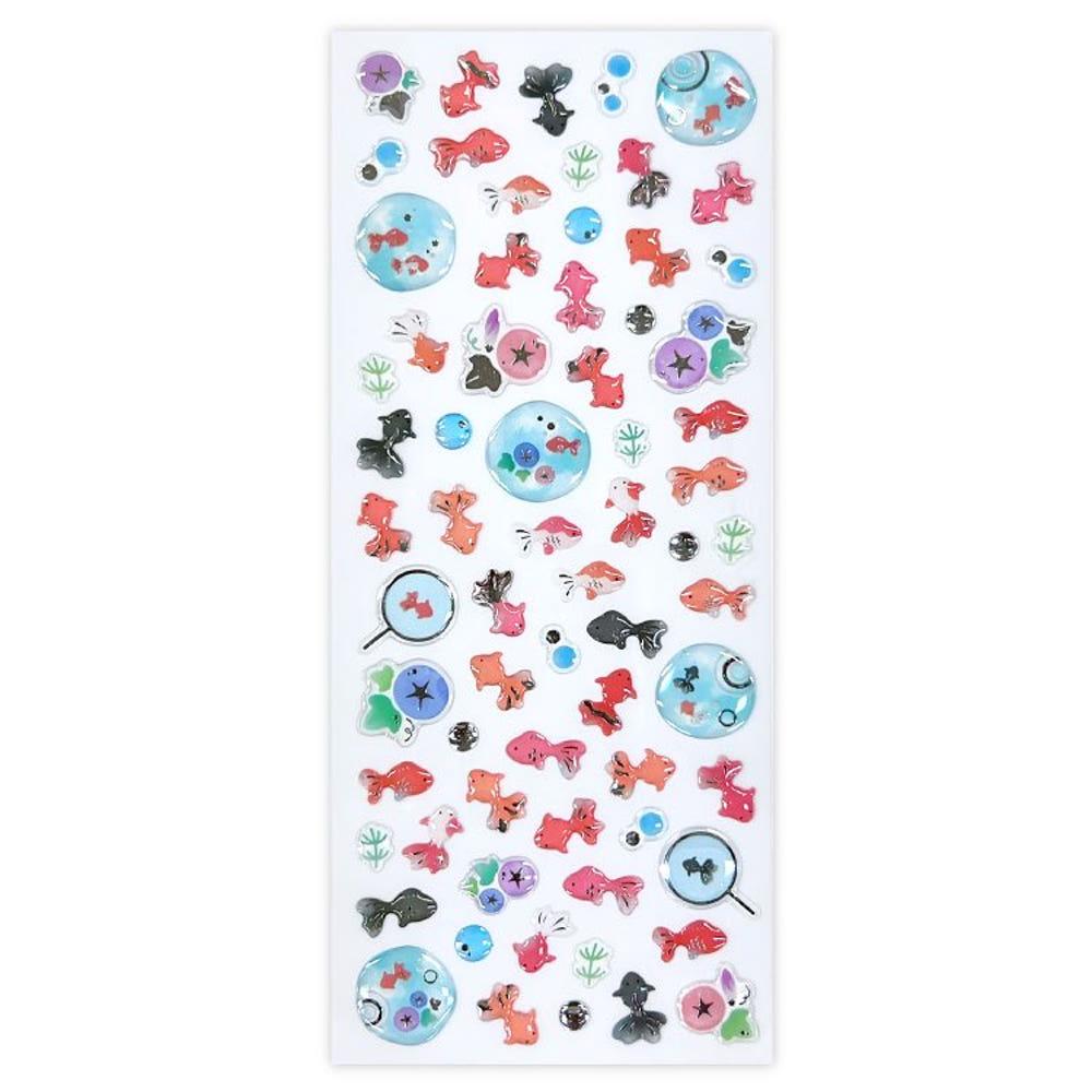 액티브코퍼레이션 여름 드롭 스티커 (작은금붕어 537)