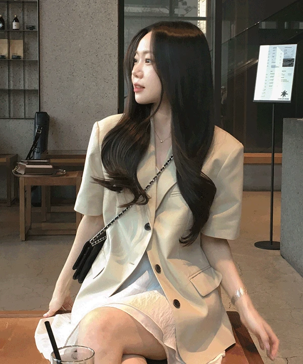 네티 썸머 반팔 자켓jk (3color)