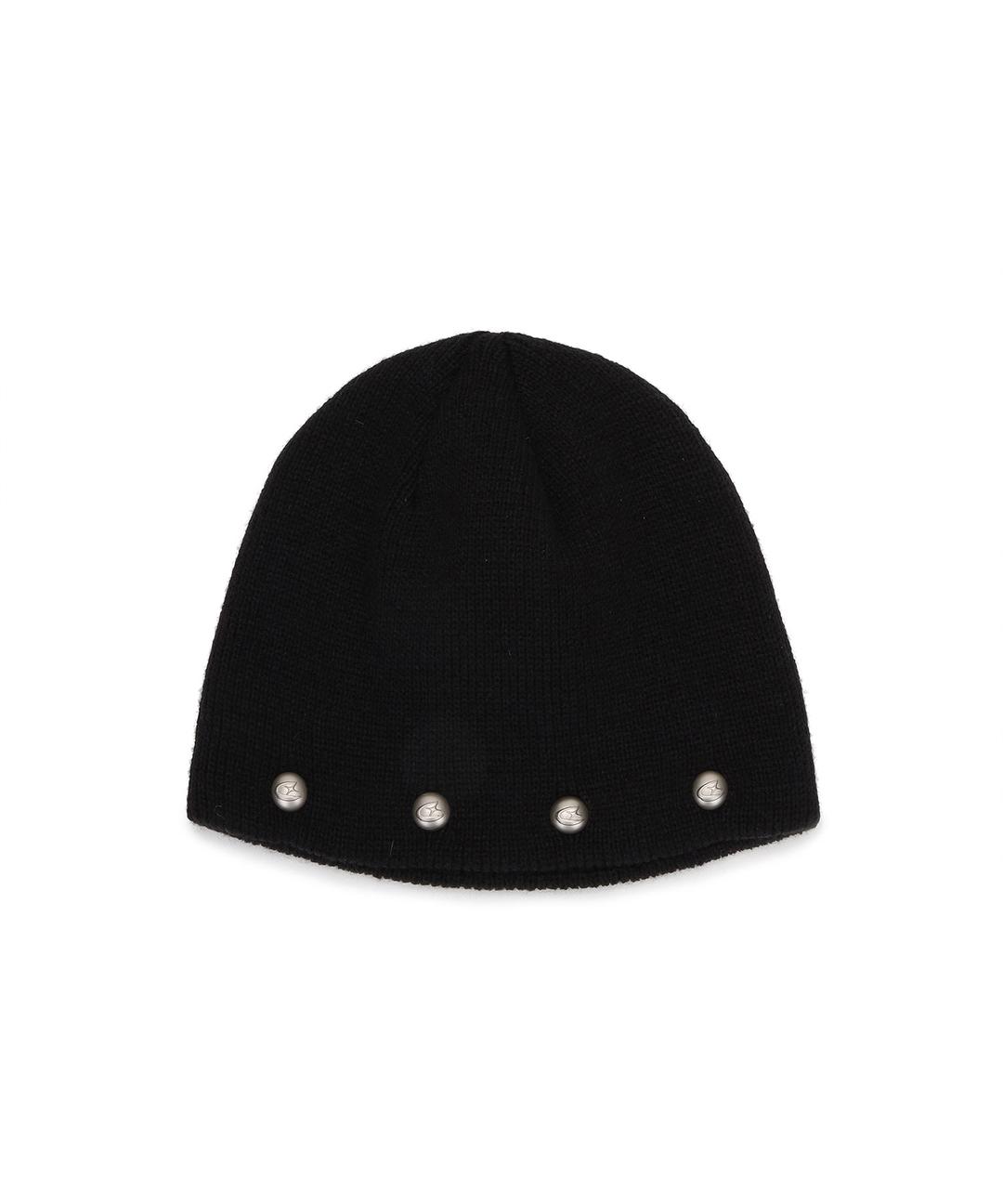 STUD SYMBOL BEANIE_BK