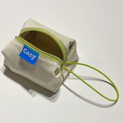 RICO CUBE POUCH ( CREAM BEIGE )