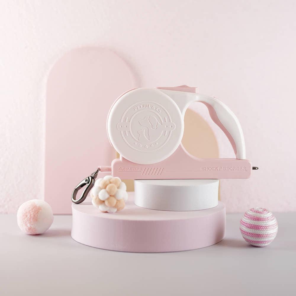 펫줄앤코 강아지 안전 완충 세이프 자동리드줄