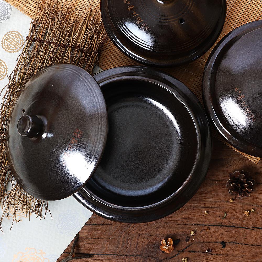 국산 예산도기 황토 옹기방 뚝배기 내열냄비 전골 찌개 계란찜