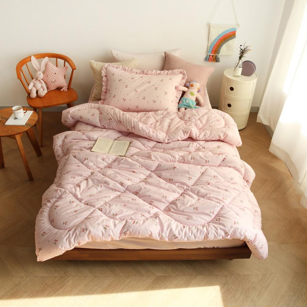 체리체리 순면 프릴 차렵이불 침구세트 SS