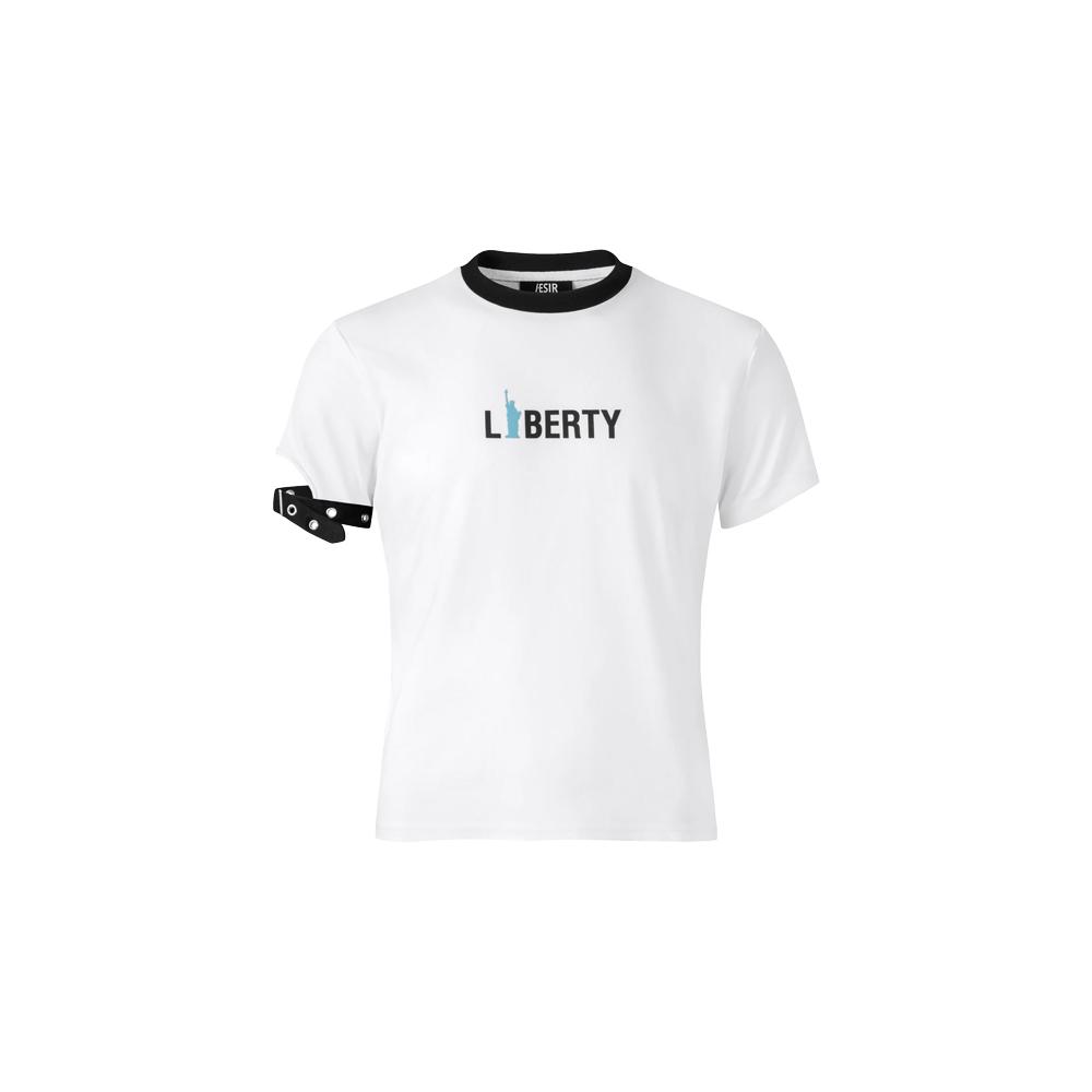 [AESIR STUDIOS : 에이서 스튜디오] MEN - LIBERTY baby tee