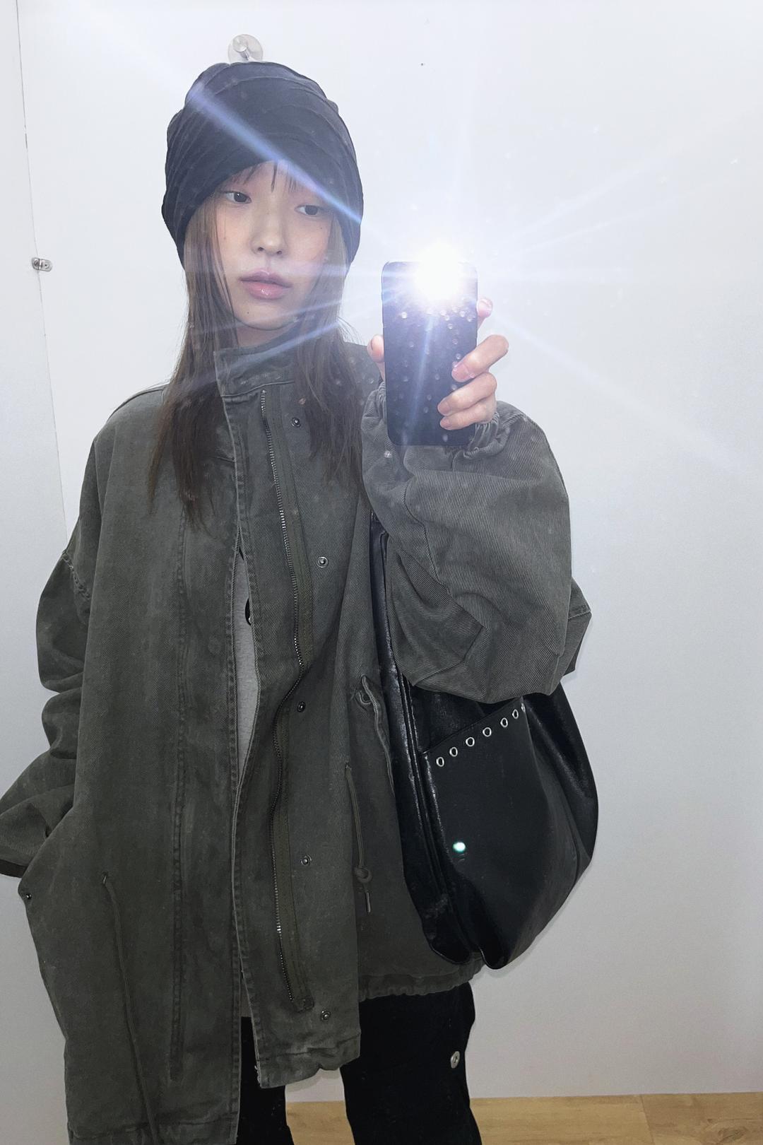 PIGMENT WASHING FIELD JACKET