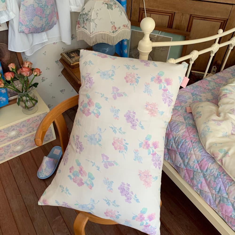 cream yellow flower bedding (pillow cover)