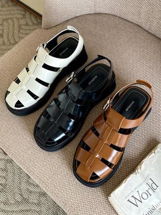 IS_221346 Platform Fisherman Sandals (3colors)