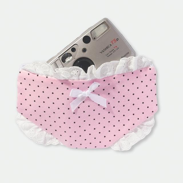 Panty-shaped pouches pink (nurui)