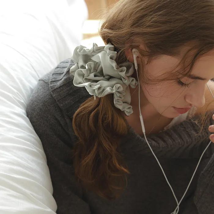 After Frill Scrunchie (Green)