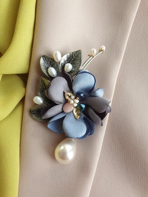 블루파이프 브로치