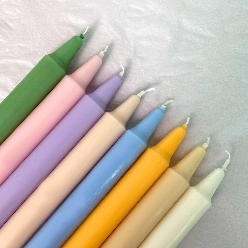 테이퍼캔들 디너 필라 캔들 베이직 홈카페 오브제 인테리어 돌상 돌잔치