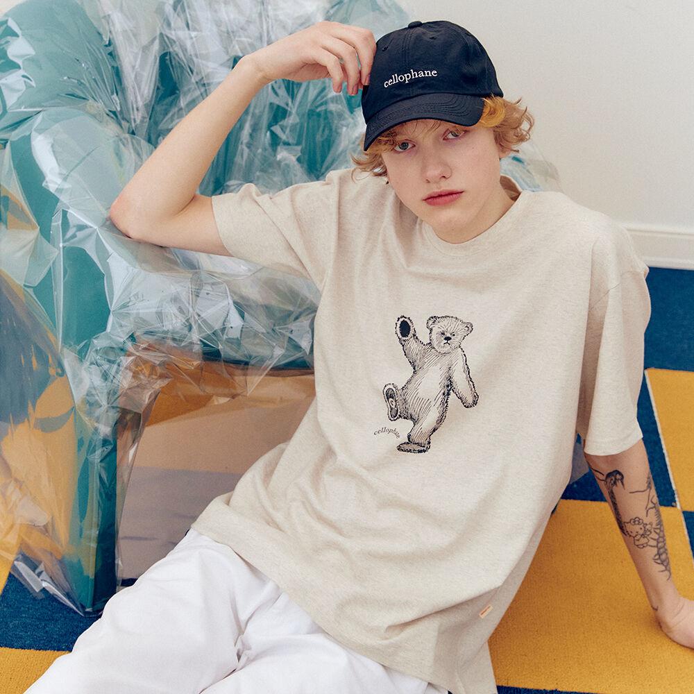 BEAR T-SHIRT / OATMEAL