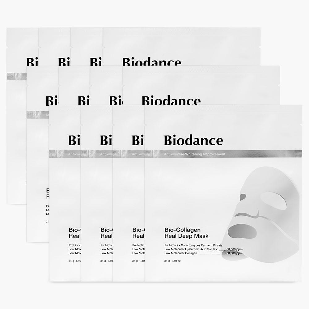 바이오던스 바이오 콜라겐 리얼 딥 마스크 12매