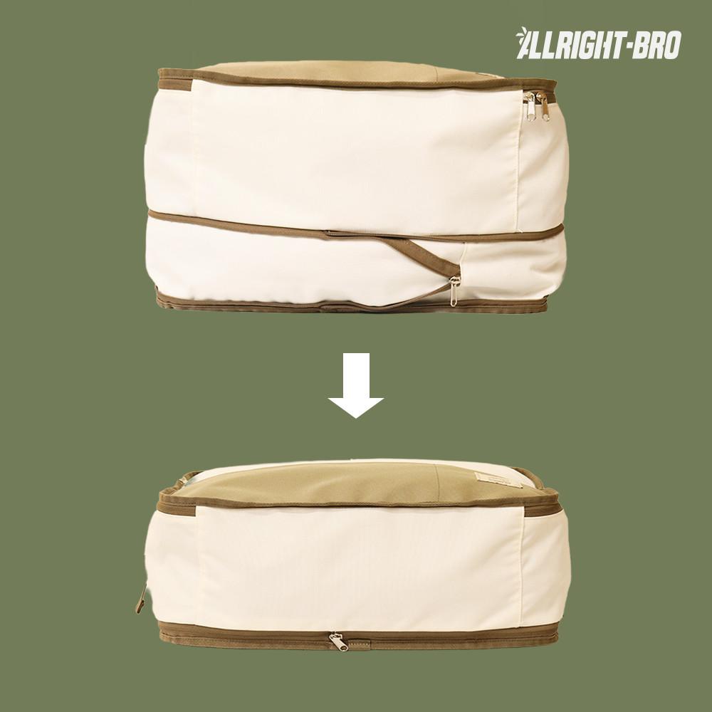 올라잇파우치 여행용 압축 파우치 올라잇브로 캠핑가방 캐리어 정리 이너백 S