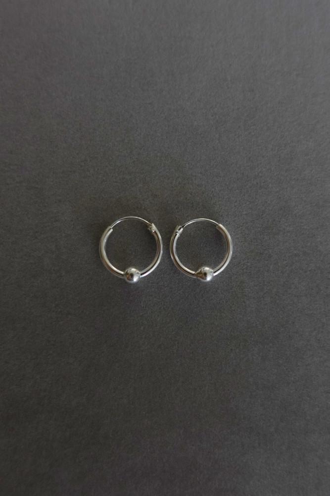 24PF  스킨 볼 이어링 / Silver925 / 2colours