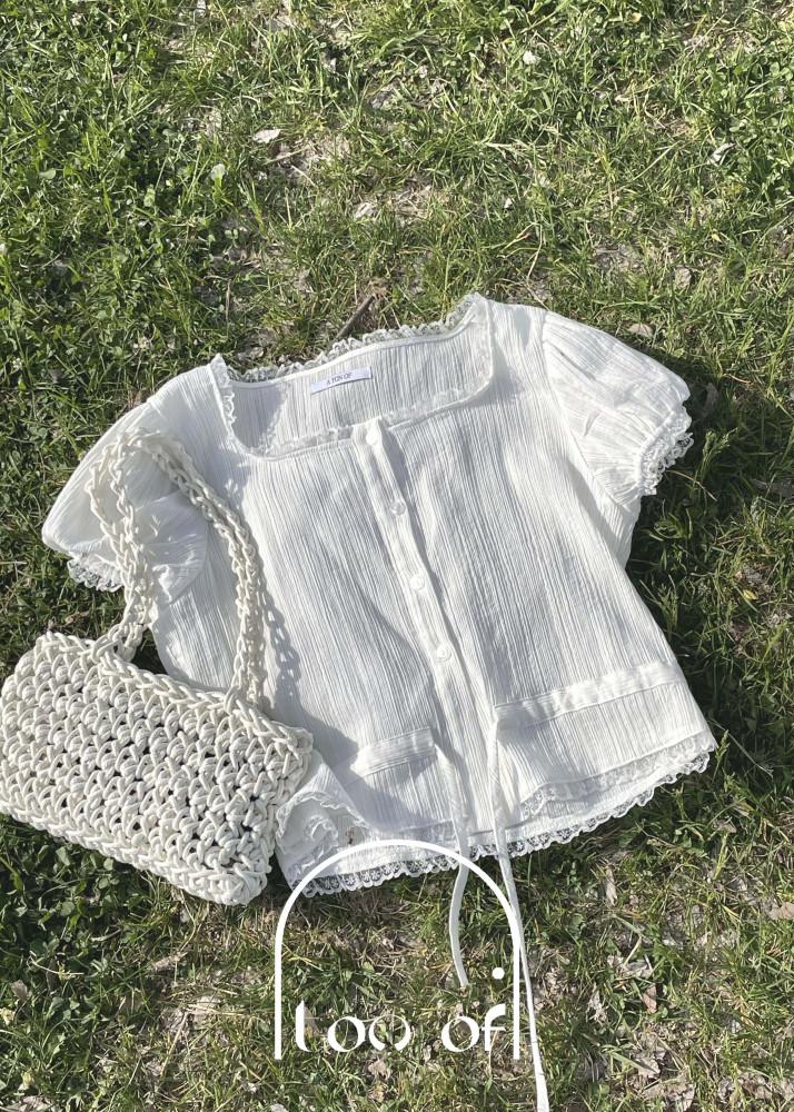 [A TON OF MADE]비엔나 썸머 블라우스(Vienna summer blouse)