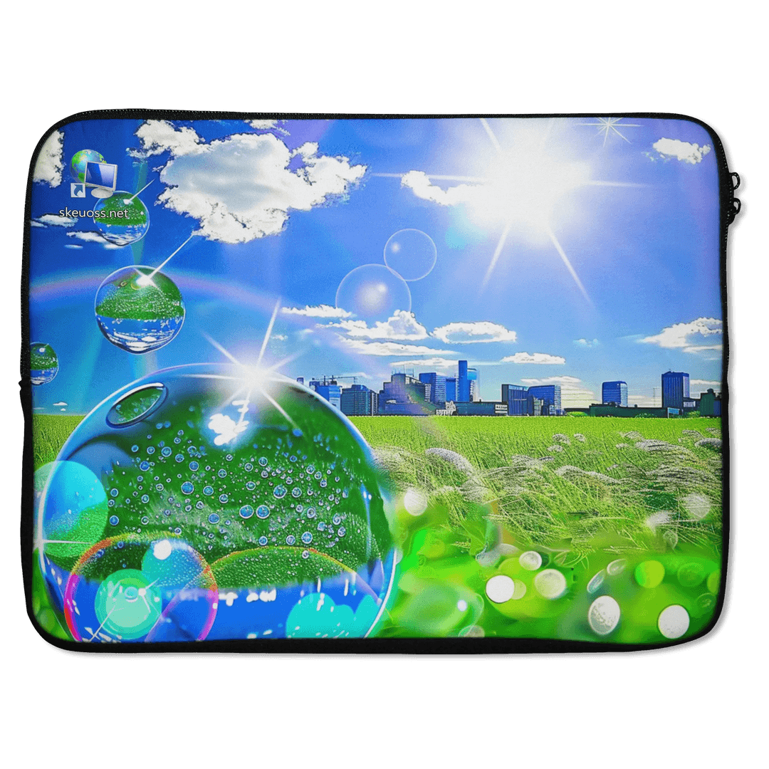 Frutiger Aero Laptop sleeve - Design 754