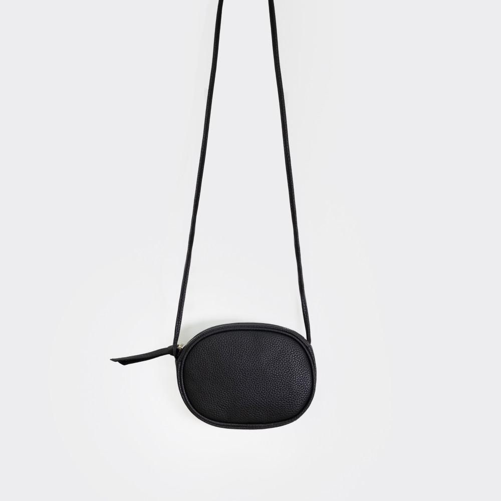 라운드 미니 크로스바디백