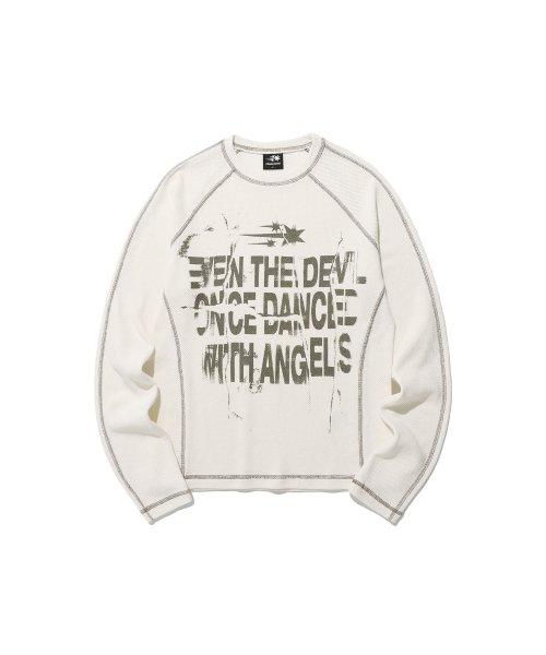 유희 YOUHEE YOUHEE X LITTLE TWIN STAR HEART RAGLAN LONG