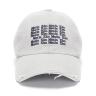 [정품 한정수량] 마뗑킴 LETTERING WASHED BALL CAP IN LIGHT GREY 마틴킴 MATIN KIM