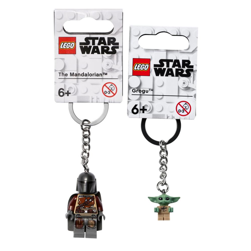 레고 854124 만달로리안, 854187 그로구 키 체인, 디즈니, 스타워즈, 베이비 요다