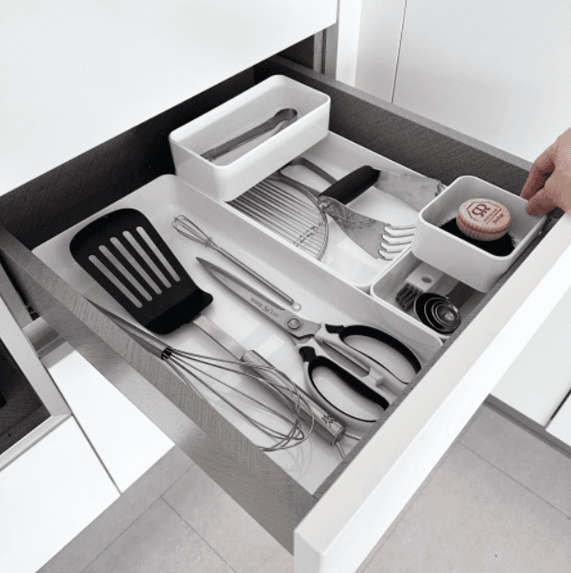 모듈식 서랍정리함 S 주방 서랍정리함