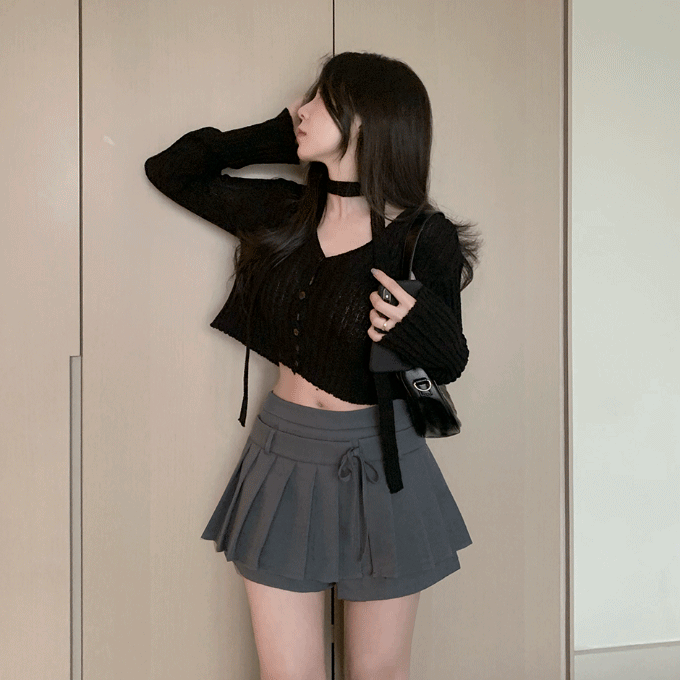 [봄신상] 헬라 머플러 가디건 세트 -5 color