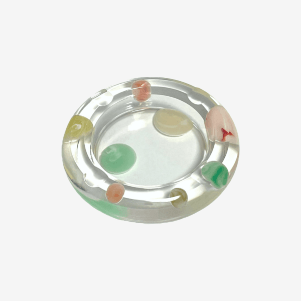 a-moods | clear bubble ashtray