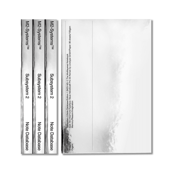 Note l Note Database 01 - M2-Systems™  (소량 입고)