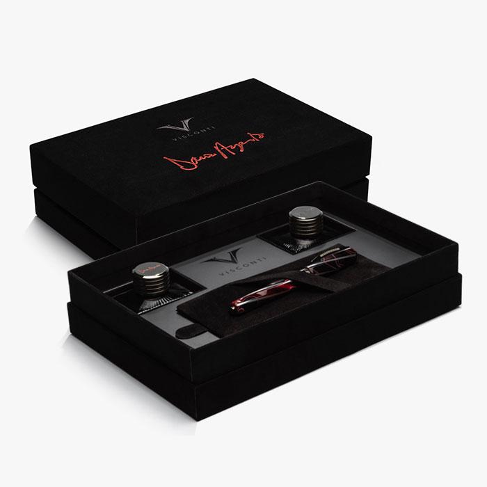 [한정판] 비스콘티 만년필 디비나 다리오 아르젠토 18K