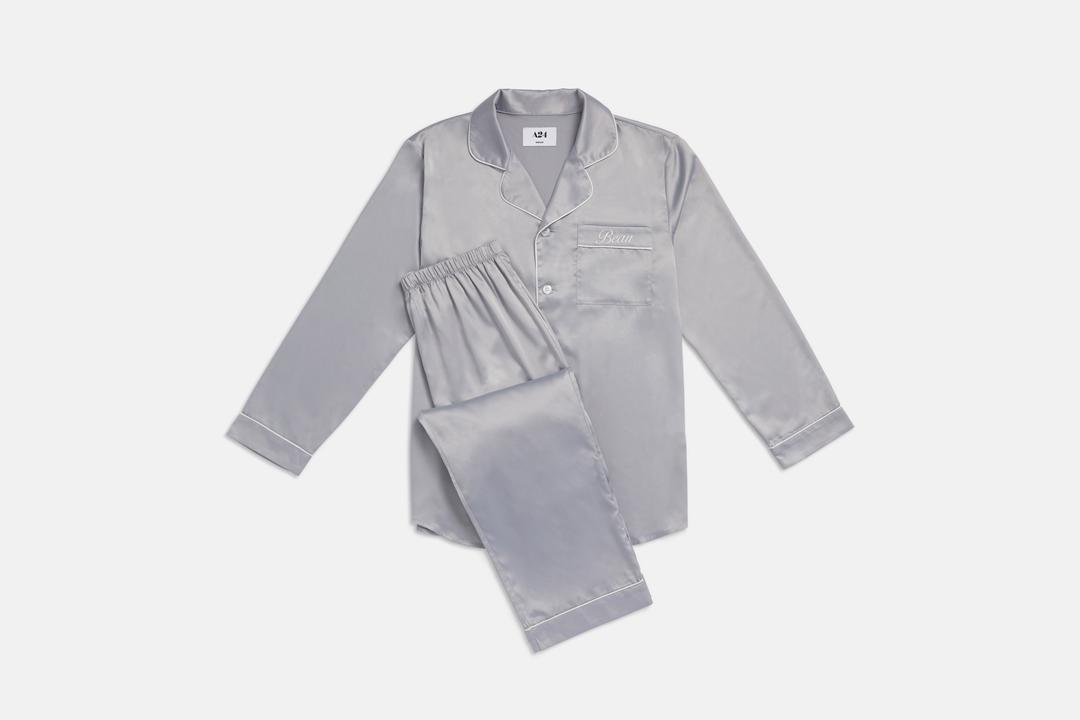 Beau Embroidered Pajama Set - M