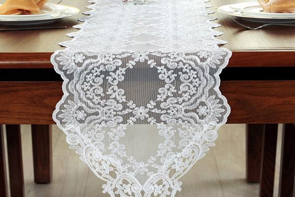 클래식 레이스 테이블 러너 2size 2colors