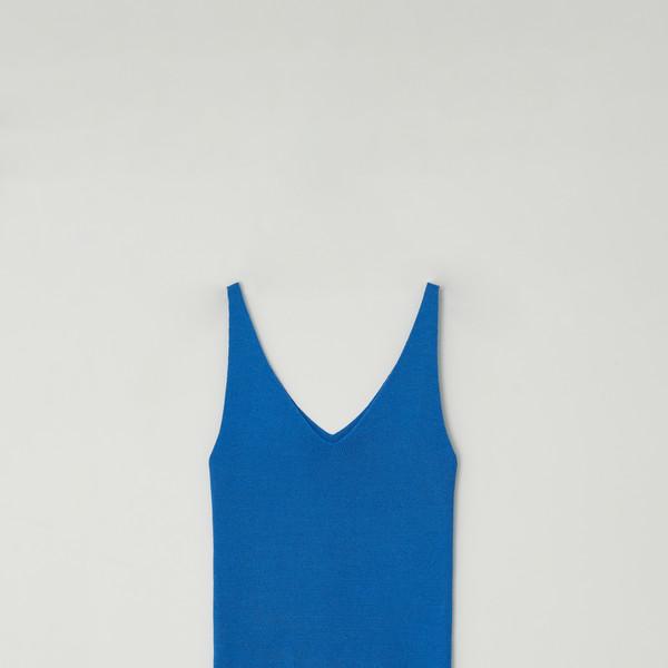 Mary Knit Sleeveless(Blue)