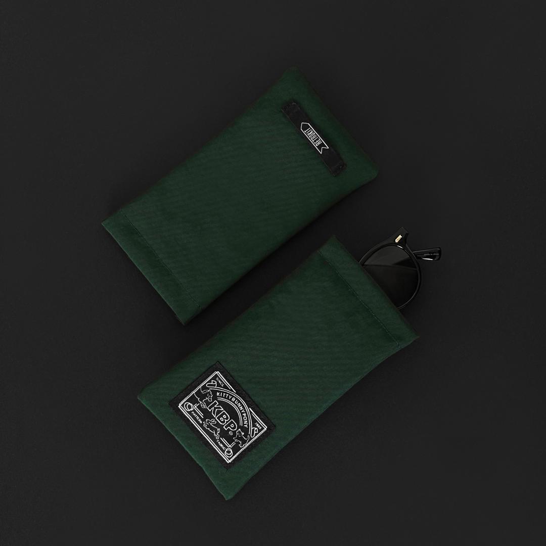 KBP X RETROKIT / MILLER GREEN EYEWEAR POUCH