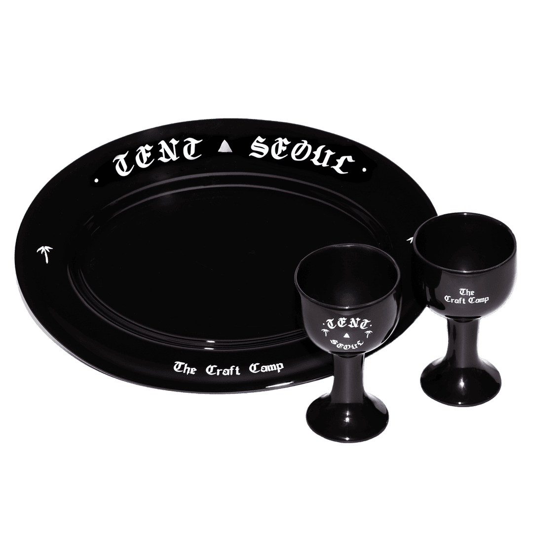 The Craft Camp│Black Ceramic SET