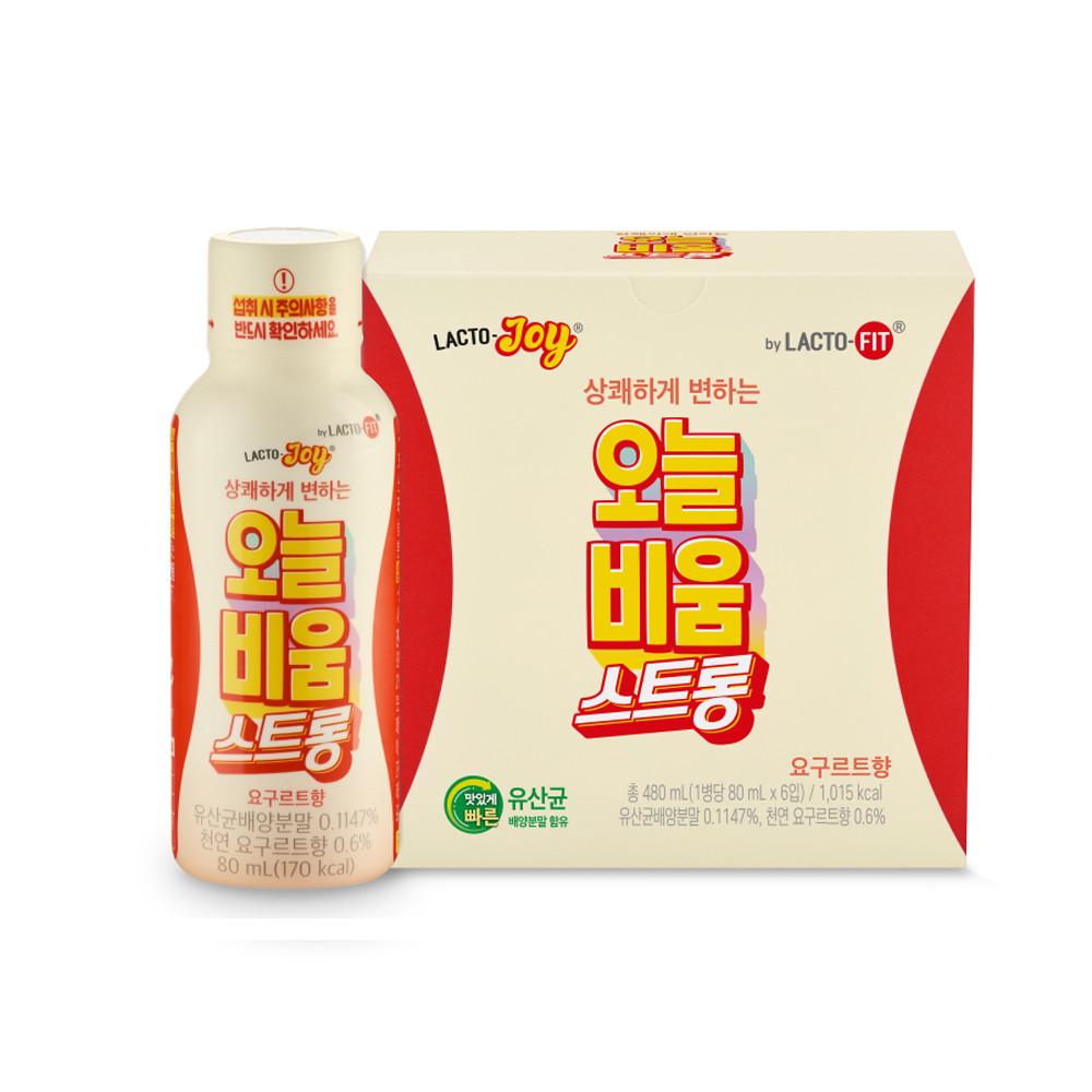 종근당건강 락토조이 오늘비움 스트롱 1박스(6개입)