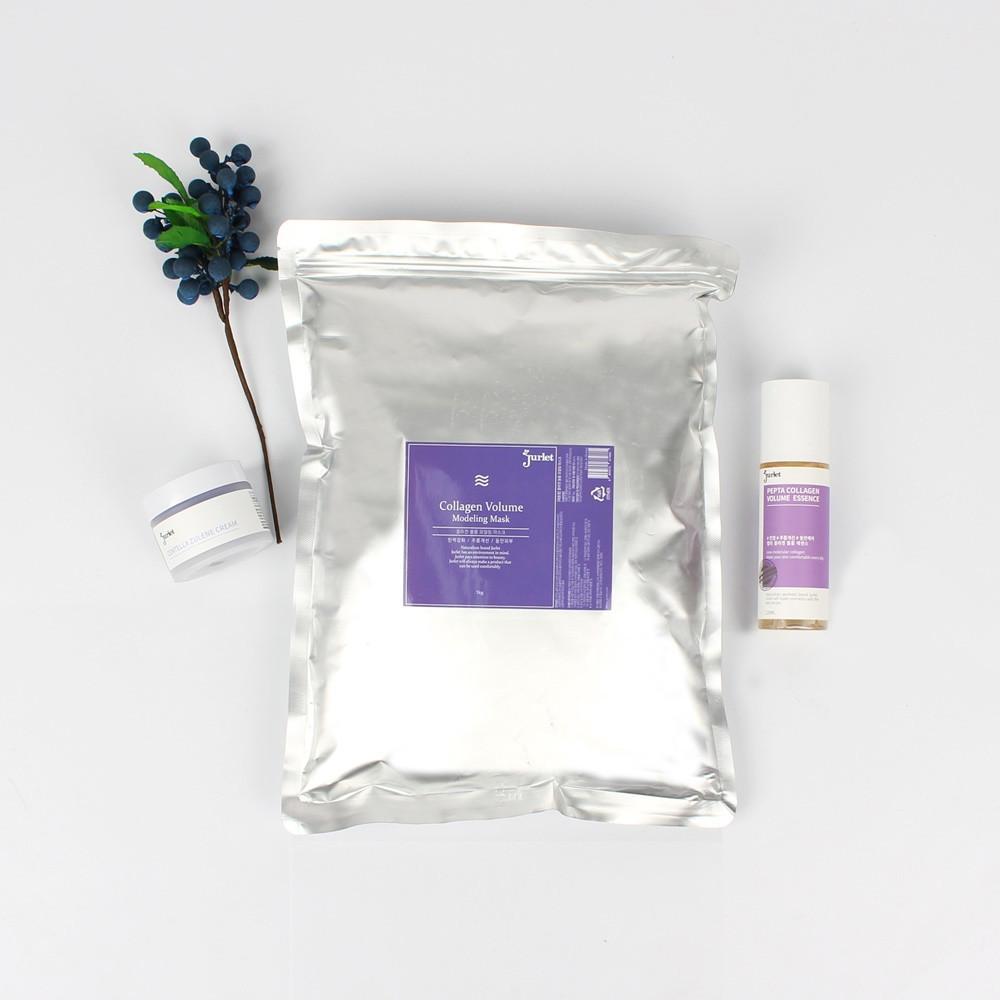 쥴레 천연 모델링 팩 콜라겐 볼륨 고무팩 마스크 대용량 Jurlet