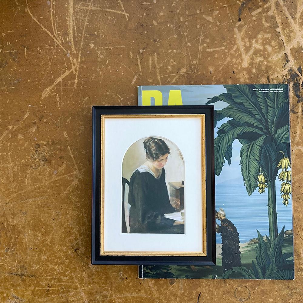 웨딩포토테이블 탁상액자 골드프레임액자