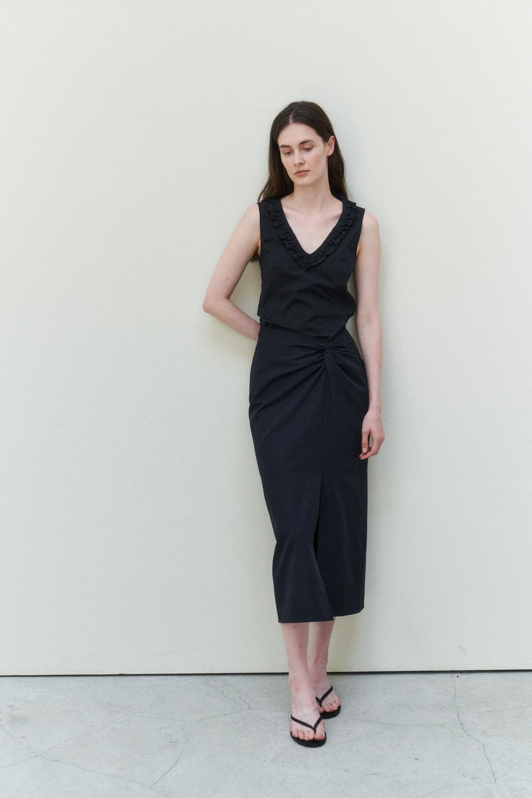 NOA TWIST WRAP SK / BLACK