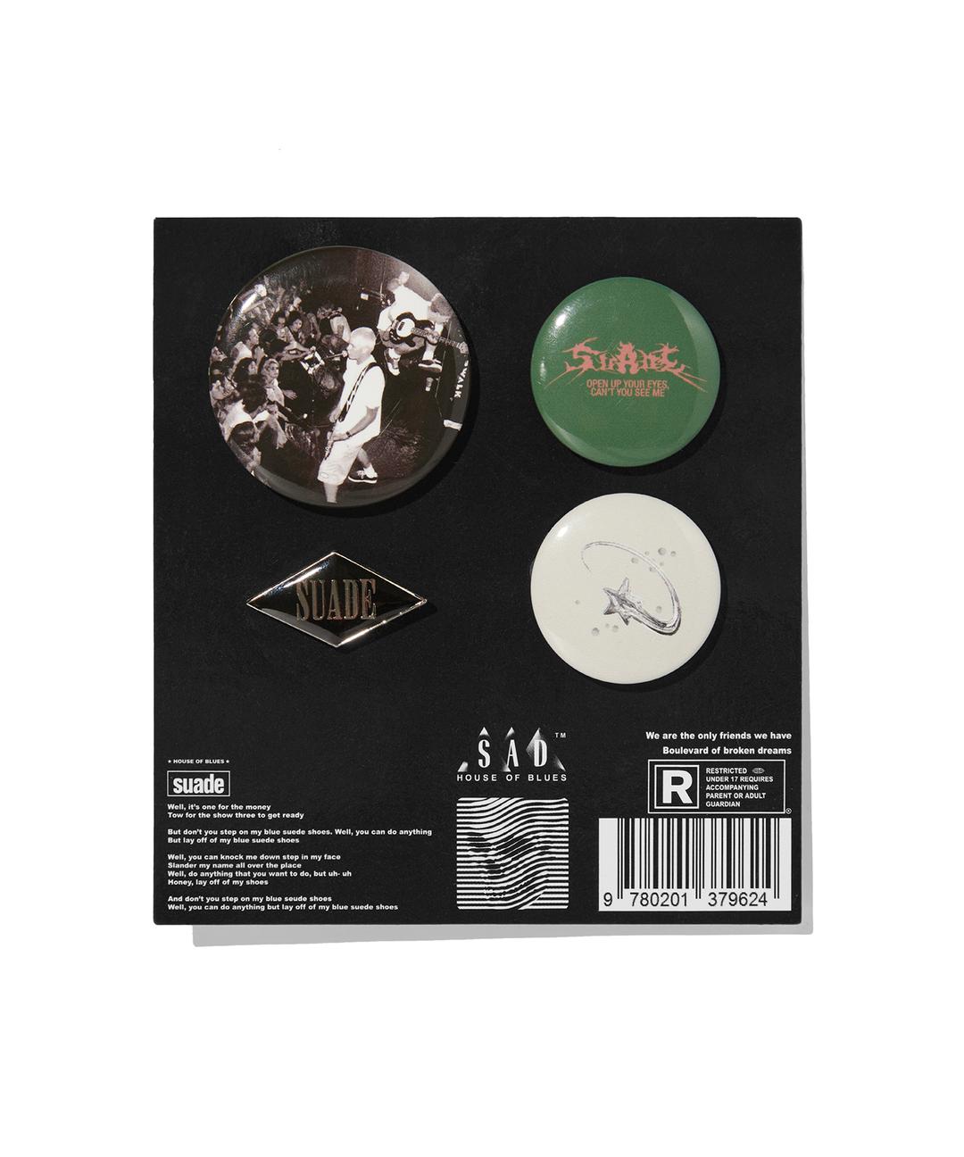 SUADE PINBADGE SET B [ETC]