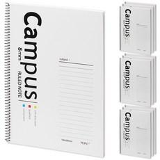 포포팬시 1000 캠퍼스 노트 3, 화이트, 10개입