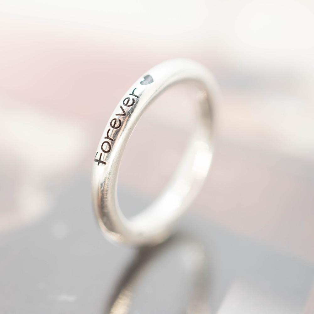 끌리드 실버 이니셜반지 커플링