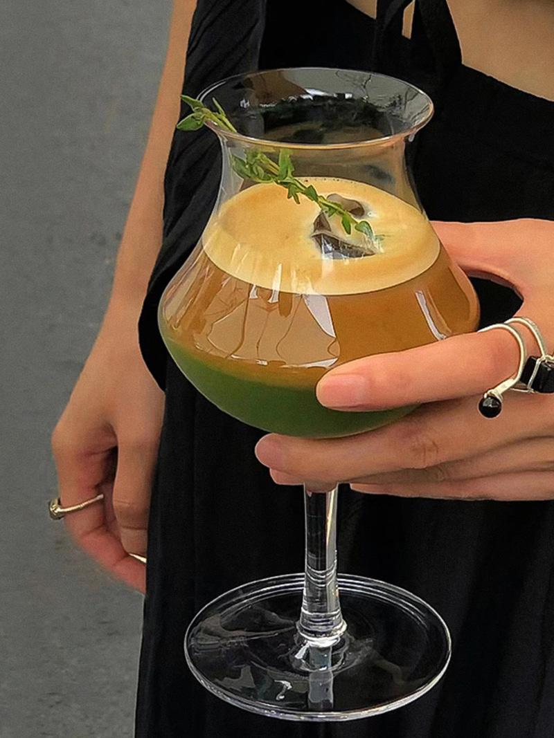 트로 칵테일 글라스 잔